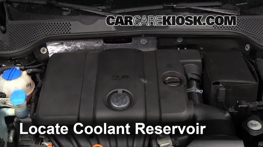 2013 Volkswagen Beetle 2.5L 5 Cyl. Convertible (2 Door) Coolant (Antifreeze)